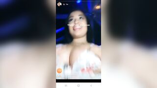 Grabbing her tits - Elizabeth Anne Pelayo