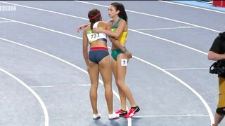 Olympic Games: Consoling every other