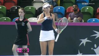 Katie Boulter and her delicious legs. - Olympic Games