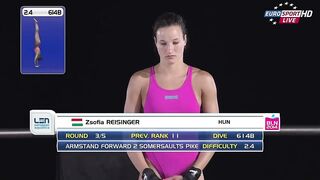 Zsofia Reisinger - Hungarian diver - Olympic Games