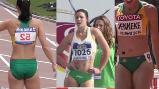 Michelle Jenneke front and back - Olympic Games.