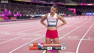 Olympic Games: Gianna Woodruff 400m hurdles