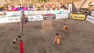 Olympic Games: Beach Volleyball Rally