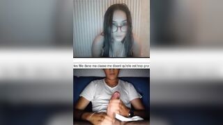 Sex chats from Omegle: She couldn't make no doubt of it was real, so I had to show it off