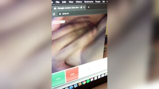 Sex chats from Omegle: I came for her and left during the time that she was using her sextoy