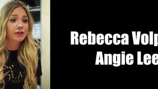 rebecca Volpetti & Angie Lee vie for an internship