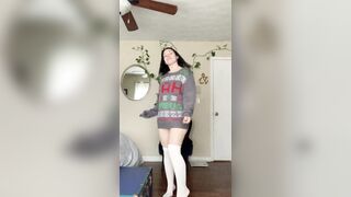 Clothed And Bare: Xmas Sweater On/Off ??