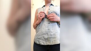 Undershirt? What undershirt? Surprise bitches ?? - Dressed and Undressed