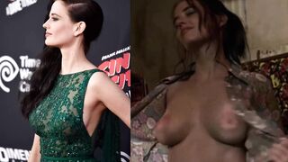 Clothed and Bare Celebrities: Eva Green