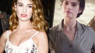 Lily James - Dressed and Undressed Celebs