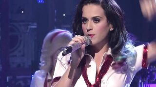 Katy Perry as a naughty school girl - On Stage