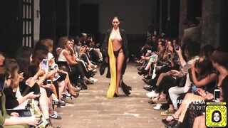 Alejandra Guilmant Topless at a runway - On Stage