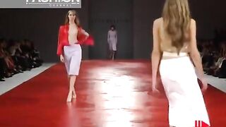 Open shirt on runway - On Stage