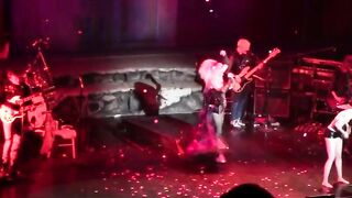 Lena Hall topless in the national tour of Hedwig and the Angry Inch - On Stage