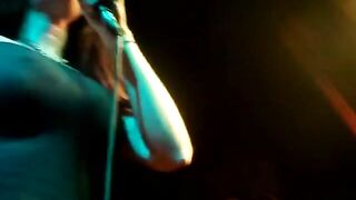 On Stage: WWE Hall of Famer Lita performing with her band