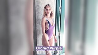 Purple one piece - Swimsuits, Bodysuits and Leotards