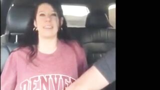Boyfriend Makes Her Cum During Drive Bangmelive.com
