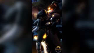 Sombra vs Reaper - Overwatch