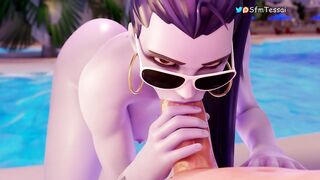 widowmaker bulky dick oral