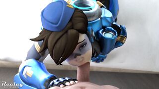 Tracer blowjob, - Overwatch