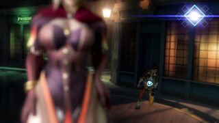 tracer pulling down Mercy's top