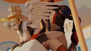 Mercy and 76 - Overwatch