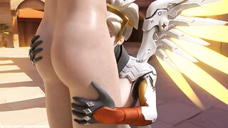 Overwatch: Lenience Oral sex Animation