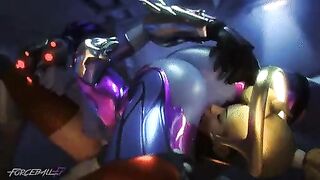 Overwatch: Lenience eating Widowmaker