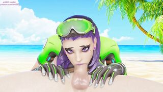 sombra Oral sex animated