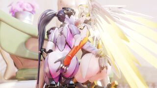 compassion and Widowmaker oral-stimulation