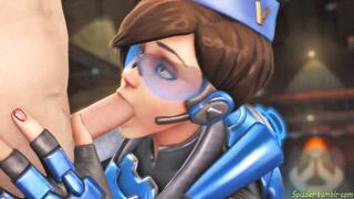 Overwatch: Tracer oral sex