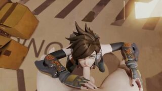 Tracer Blowjob - Overwatch