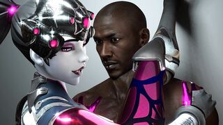 Overwatch: Widowmaker getting fucked