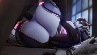 Widowmaker fucked by a BBC - Overwatch