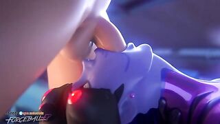 Widowmaker Deepthroat - Overwatch