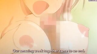 Anime Tittyfucking: Cleaning