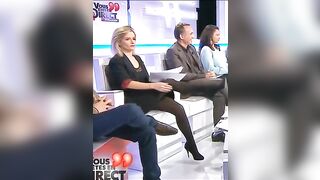 Hose: Marie Inbona showing legs on TV