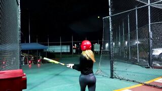 Phat Ass White Girls: Baseball practice