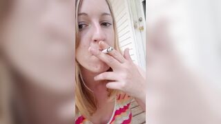 pissing during the time that smoking - specific request