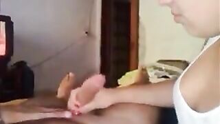 Gorgeous Argentina teen sucking cock - Perfect