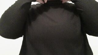 My nipples kinda show up through my work clothes... ???? - Perky and Chubby
