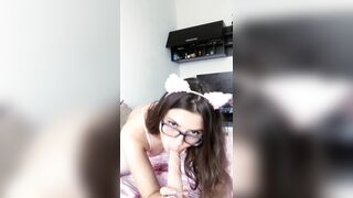 This kitty is having some solo fun ?? - Petite Gone Wild