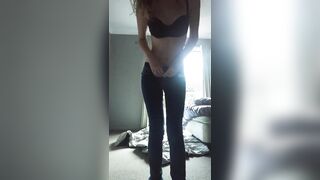 How about a little undressing gif - Petite Gone Wild
