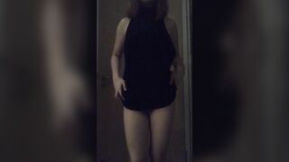 Miniature Gone Wild: Lifting up my sweater costume for you