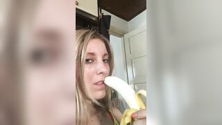 Sometimes a girl needs a banana ??