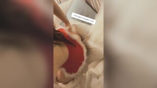 Nifty Butt White Gal: Just widening Christmas cheer (; greater amount in comments