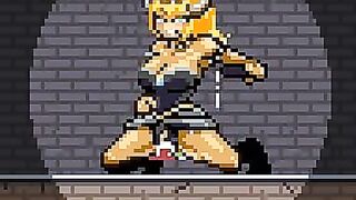 Pixel Tentacle: Bowsette NSFW Pixel Animation