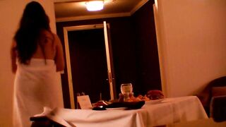 Pizza Dare: Room Service Towel Drop