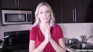 Dude forces his Stepmom Kenzie Taylor to suck his dick