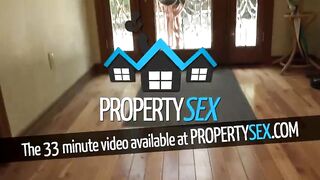 PropertySex - Hot French teacher fucks homeowner